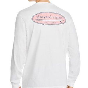 Vineyard Vines Surfboard Logo Long-Sleeve Pocket Tee